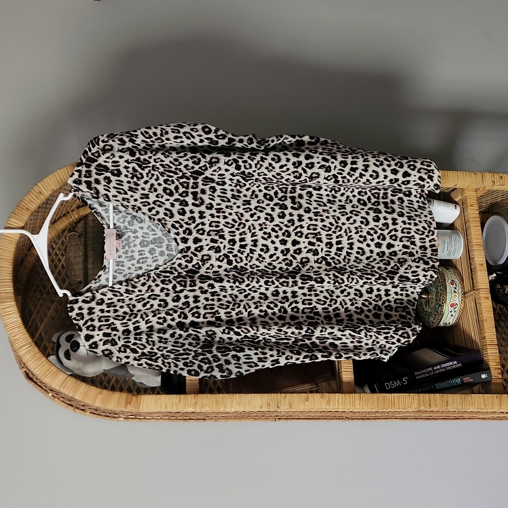 Philosophy leopard print size 1X